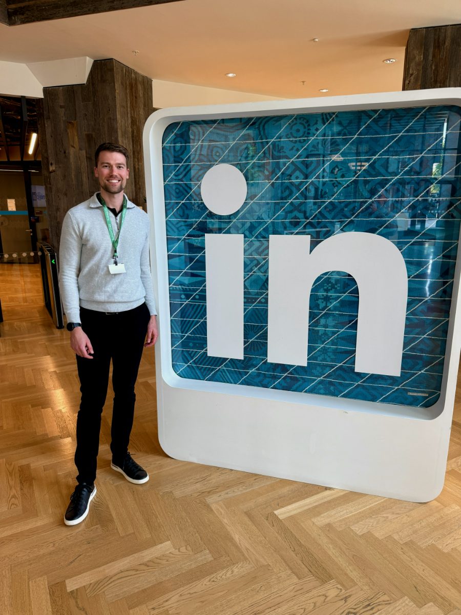Marco Illgen im LinkedIn Office